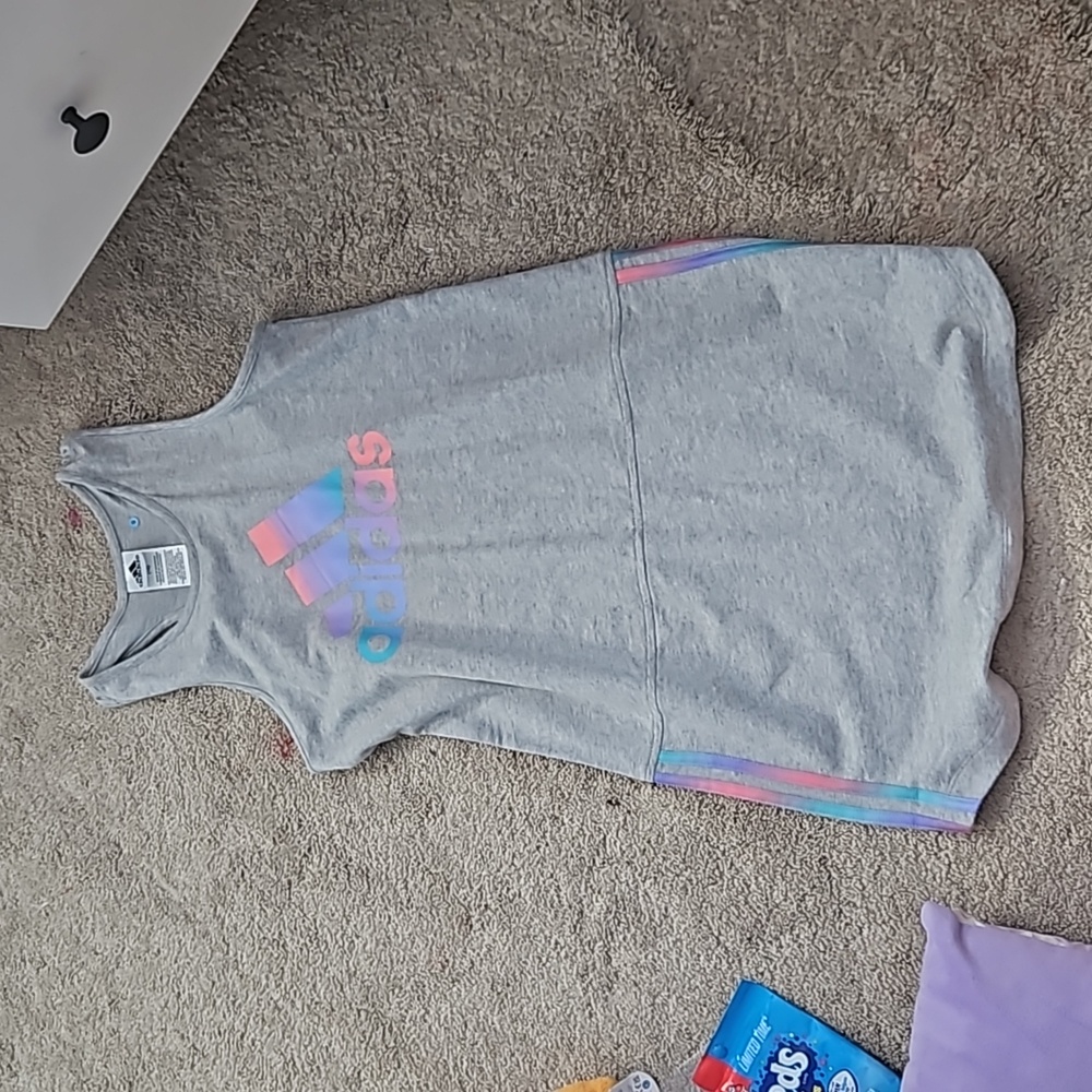 Adidas girls sporty tank dress